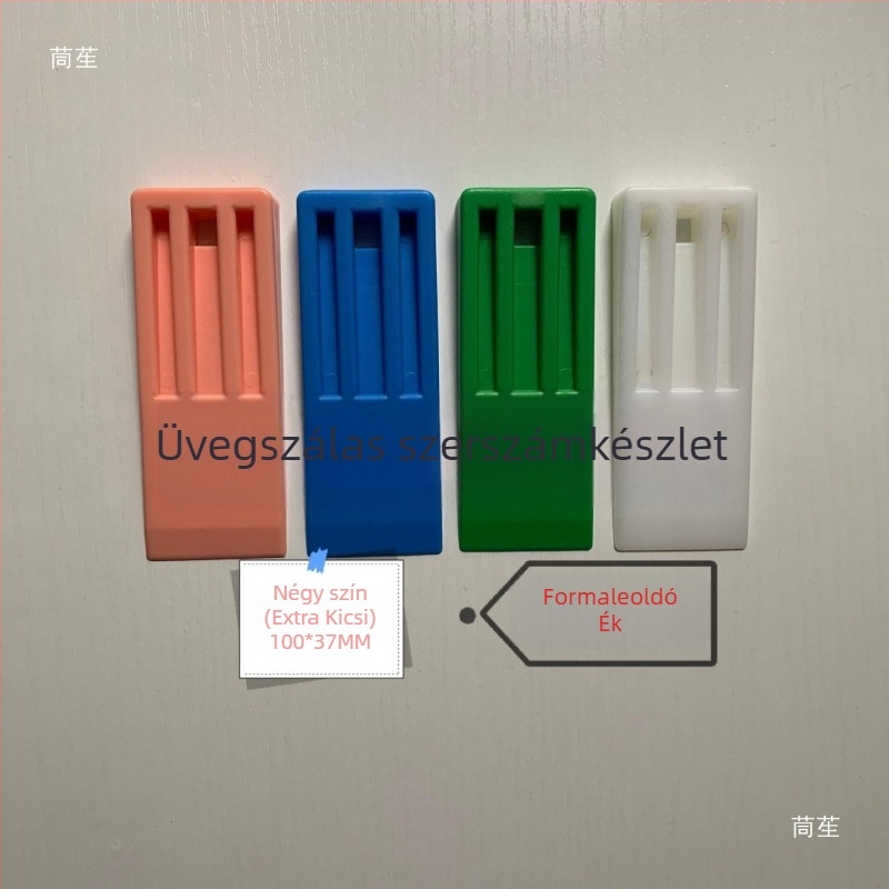 Üvegszálas demoldáló ékek – formanyitó eszköz, műanyag nyelvű eszközök (nagy/közepes/kicsi/mini)