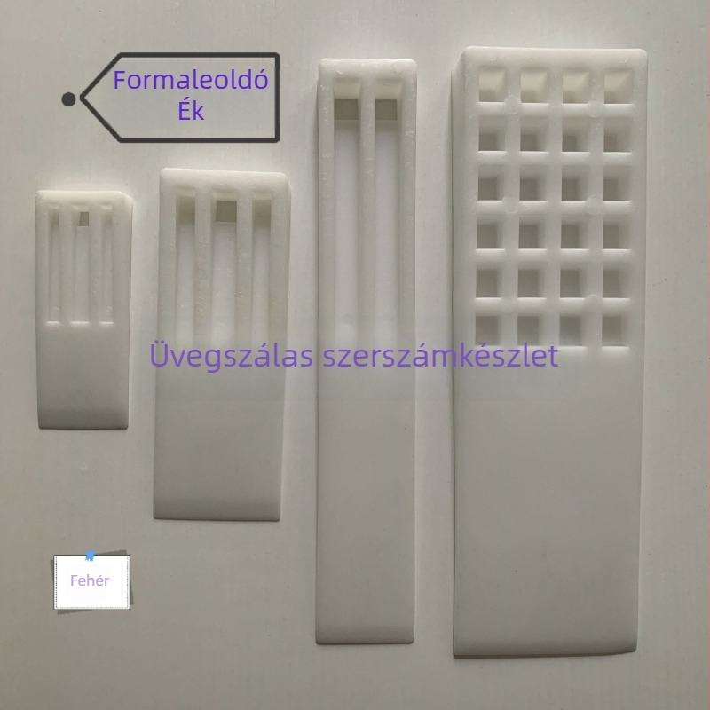 Üvegszálas demoldáló ékek – formanyitó eszköz, műanyag nyelvű eszközök (nagy/közepes/kicsi/mini)