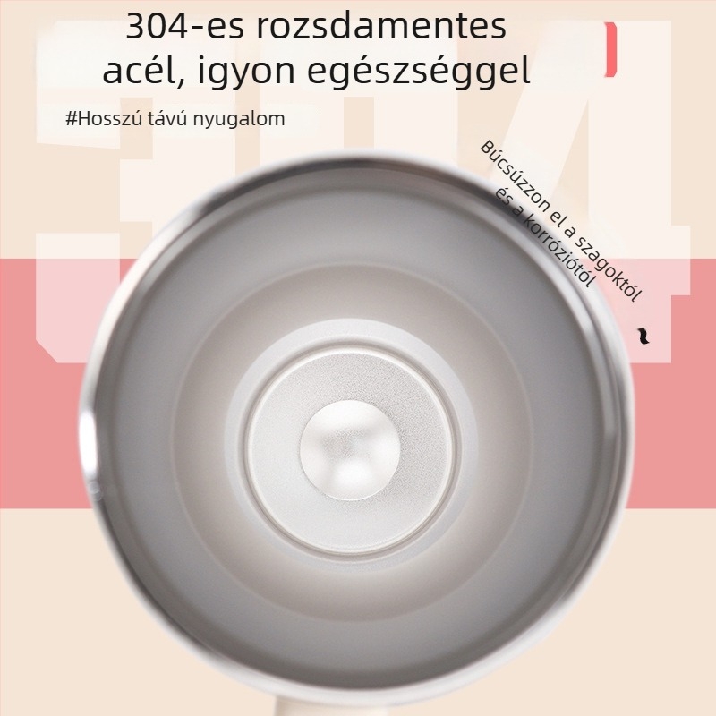 304 rozsdamentes acélból készült szigetelt pohár, nagy kapacitású 40 oz, fogantyúval és szívószállal
