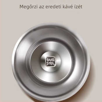 FKC vákuum-szigetelt kávés pohár fogantyúval – hordozható termosz nőknek