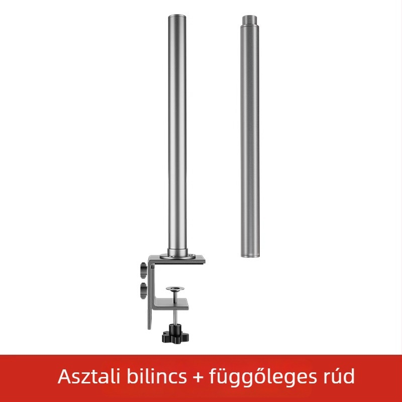 Asztali többfunkciós DIY univerzális kar kamera, telefon, világítás és mikrofon számára