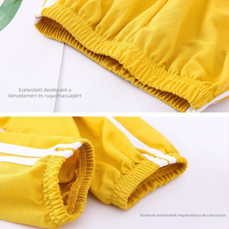 Gyermekeknek készült szúnyogriasztó nadrág nyárra, vékony, lantern-stílusú bloomers