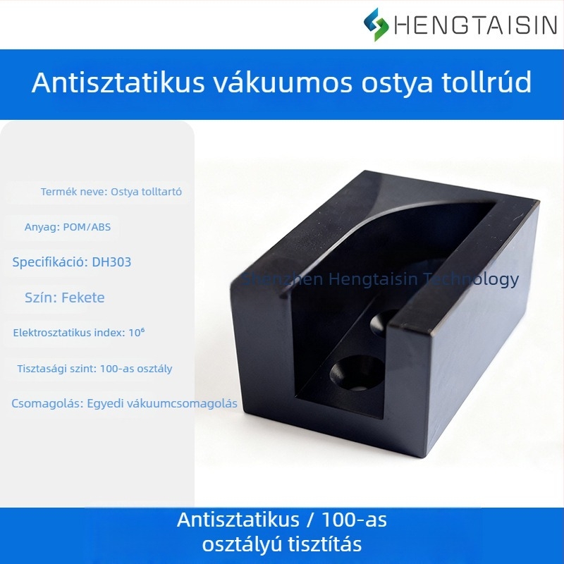 Antisztatikus wafer vákuumszívó tolltartó, POM-ból, PEEK tömítéssel