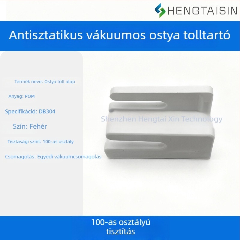 Antisztatikus wafer vákuumszívó tolltartó, POM-ból, PEEK tömítéssel