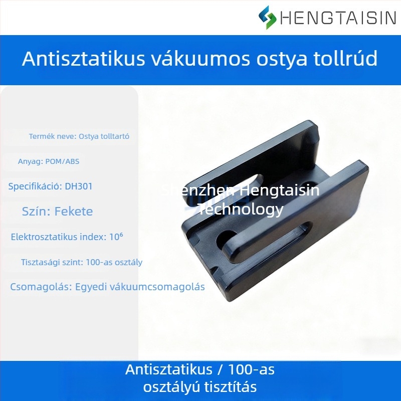 Antisztatikus wafer vákuumszívó tolltartó, POM-ból, PEEK tömítéssel