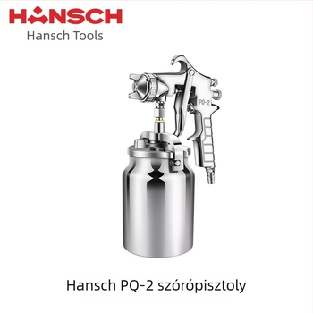 Hanshi W-71 pneumatikus festékpisztoly bútorok és autófényezéshez, nagy atomizációjú víz-víz permetezés technológia