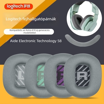 Logitech Astro A10 fejhallgatóhoz bőr fülpárna borítás – új generáció