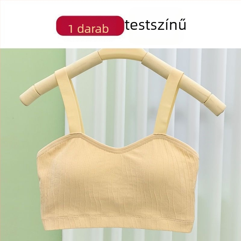 Varrás nélküli, lélegző toppos melltartó, vezeték nélküli, vonzó hátsó dizájn