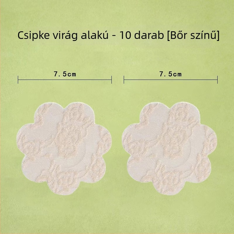 Csipkés melltapasz nőknek - vékony, feszesítő, láthatatlan mellbimbó-fedő, esküvői ruhához, kis mellem