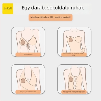 Szilikon melltapasz - ultra vékony, észrevehetetlen, nyommentes, emelő hatású, csepp alakú