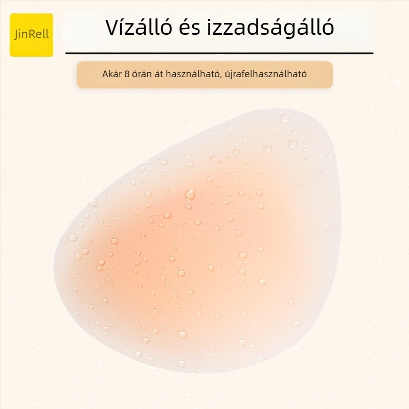 Szilikon melltapasz - ultra vékony, észrevehetetlen, nyommentes, emelő hatású, csepp alakú
