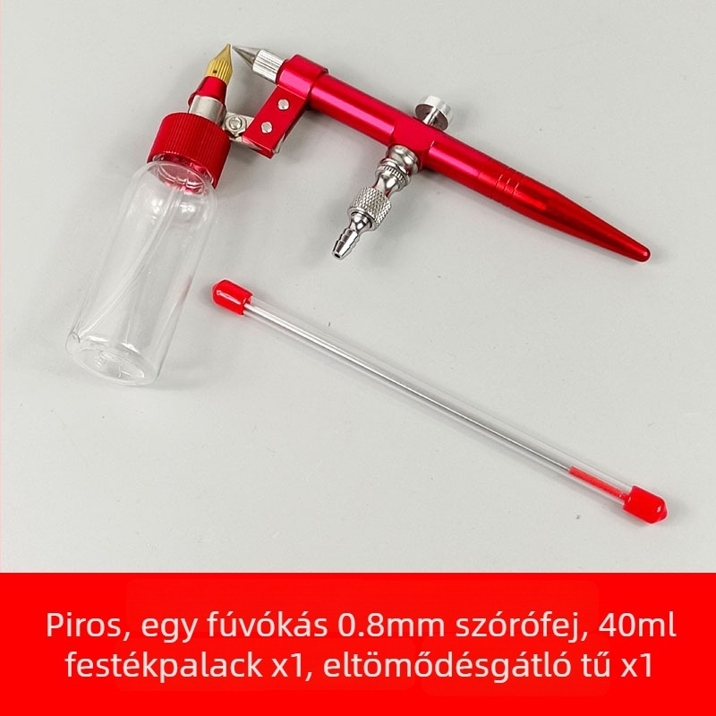 Új modell katonai Gundam festőeszköz, Gundam marker tollal és spray tollal, levegőpumpával történő használathoz