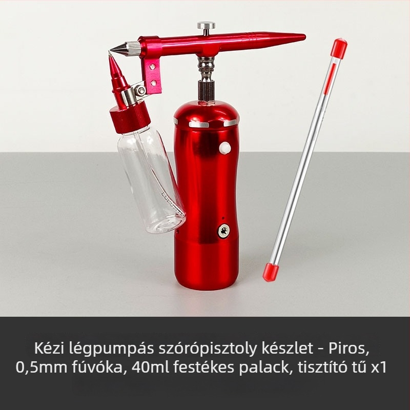 Új modell katonai Gundam festőeszköz, Gundam marker tollal és spray tollal, levegőpumpával történő használathoz