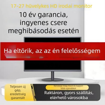 Új IPS 20/22/24 hüvelykes keretes monitor asztali számítógéphez, irodai és online tanuláshoz
