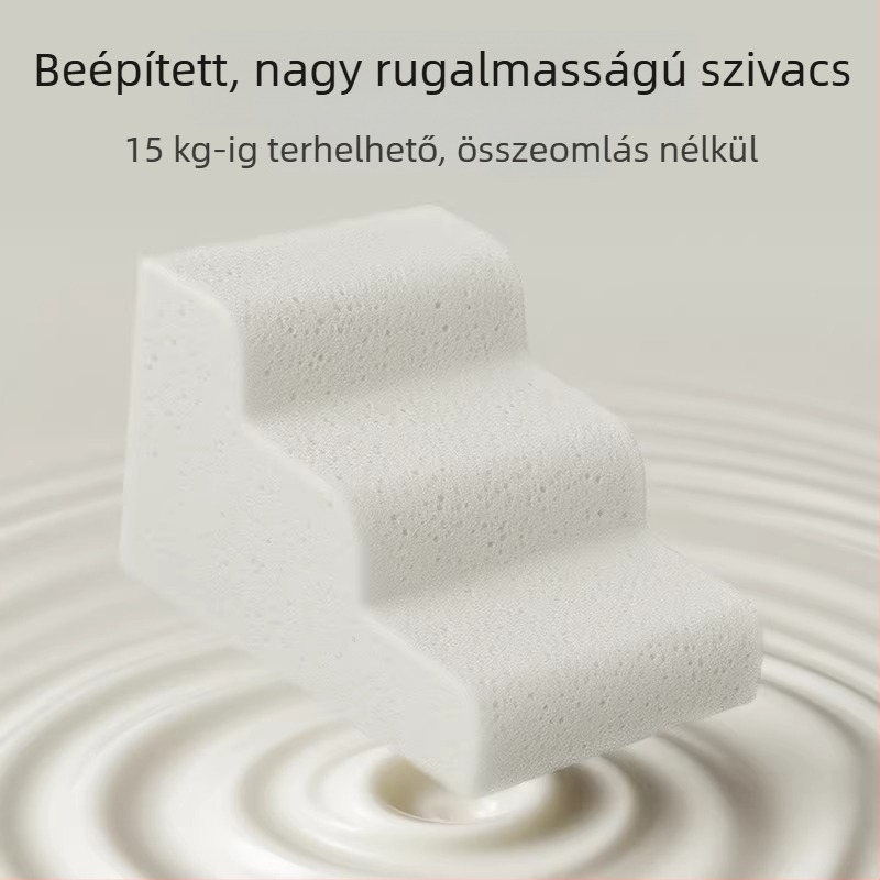 Kutya- és macska lépcső ágyhoz és kanapéhoz, csúszásmentes, levehető és mosható rámpával, kis testűeknek