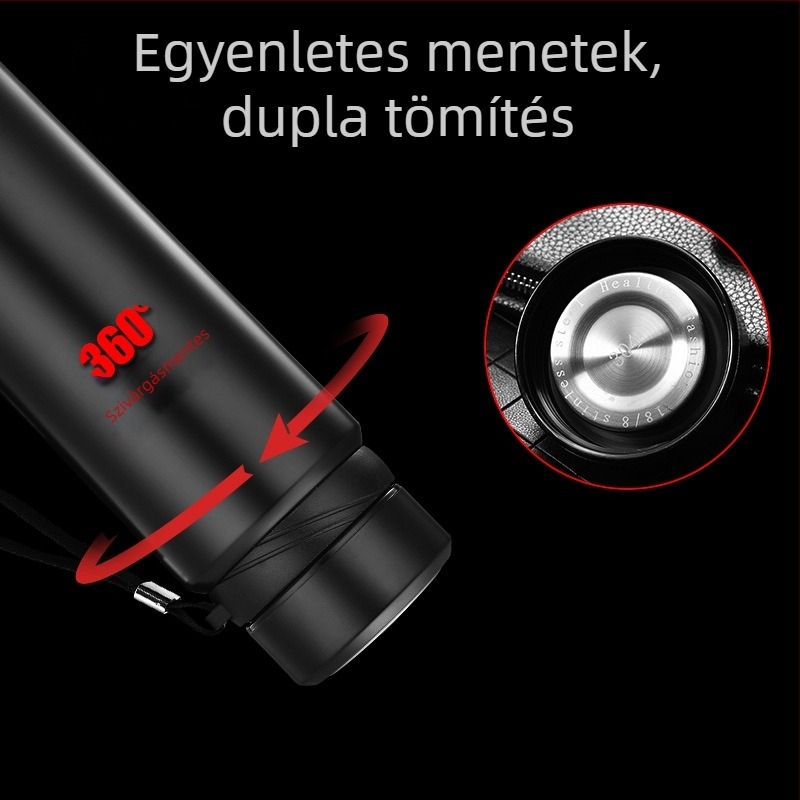 800 ml-es nagy kapacitású vákuum-izolált rozsdamentes acél termoszcsésze, kültéri, hordozható teáscsésze logó testreszabással