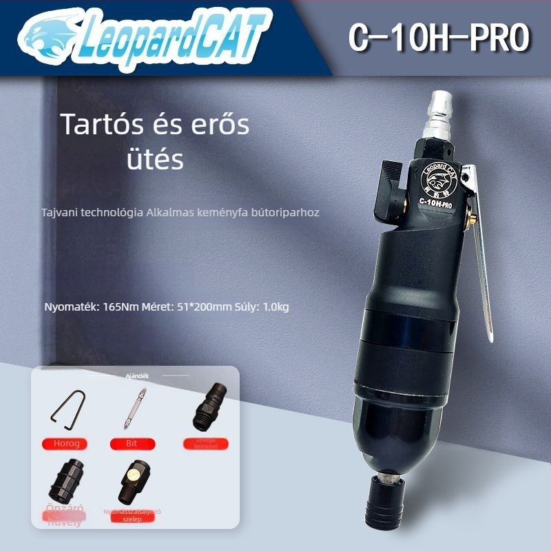Diamond pneumatikus csavarhúzó, nagy nyomatékkal, ipari minőség, modellek 5H–16H (5301, 5303)