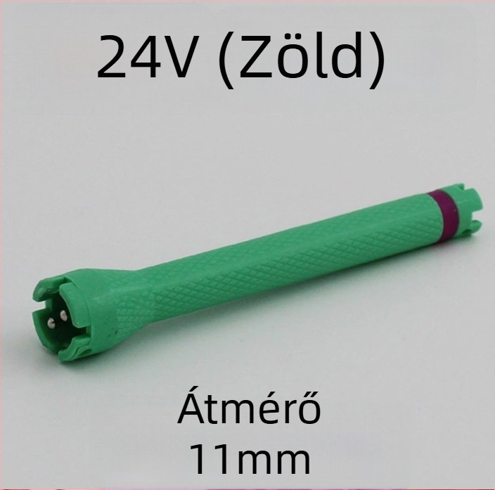 24V/220V digitális göndörítő rúd a hajápoláshoz, vízálló és robbanásbiztos, 11 cm hosszú