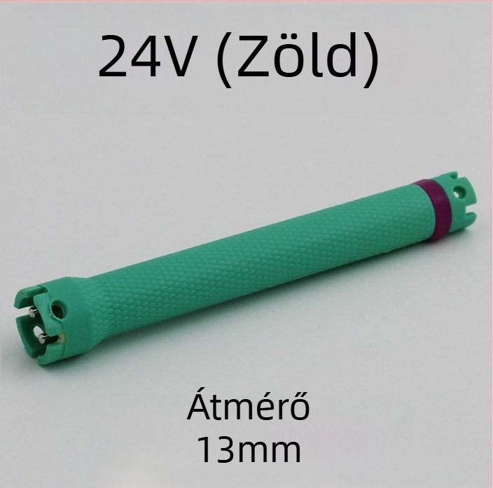 24V/220V digitális göndörítő rúd a hajápoláshoz, vízálló és robbanásbiztos, 11 cm hosszú