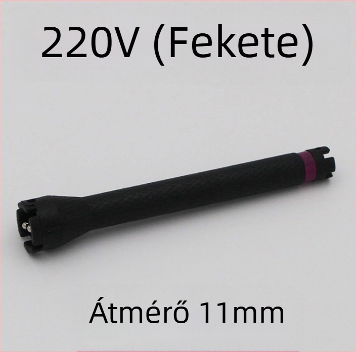 24V/220V digitális göndörítő rúd a hajápoláshoz, vízálló és robbanásbiztos, 11 cm hosszú