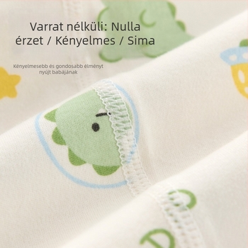 Baba pamutból készült hosszú ujjú felső és nadrág szett, mesefigurás nyomással, tavasz–ősz