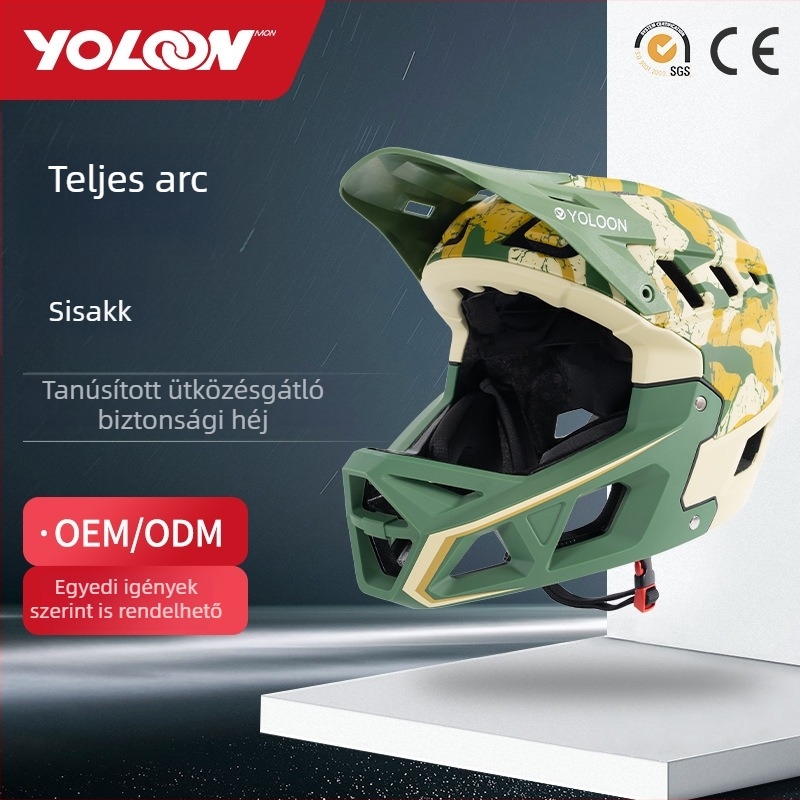 Off-road ATV és gokart teljes arcos bukósisak motorkerékpár-versenyekhez