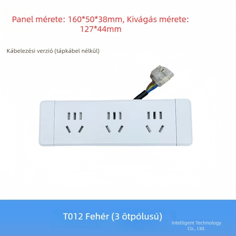 Parika Asztalba beépített elosztó USB töltéssel – Többfunkcionális