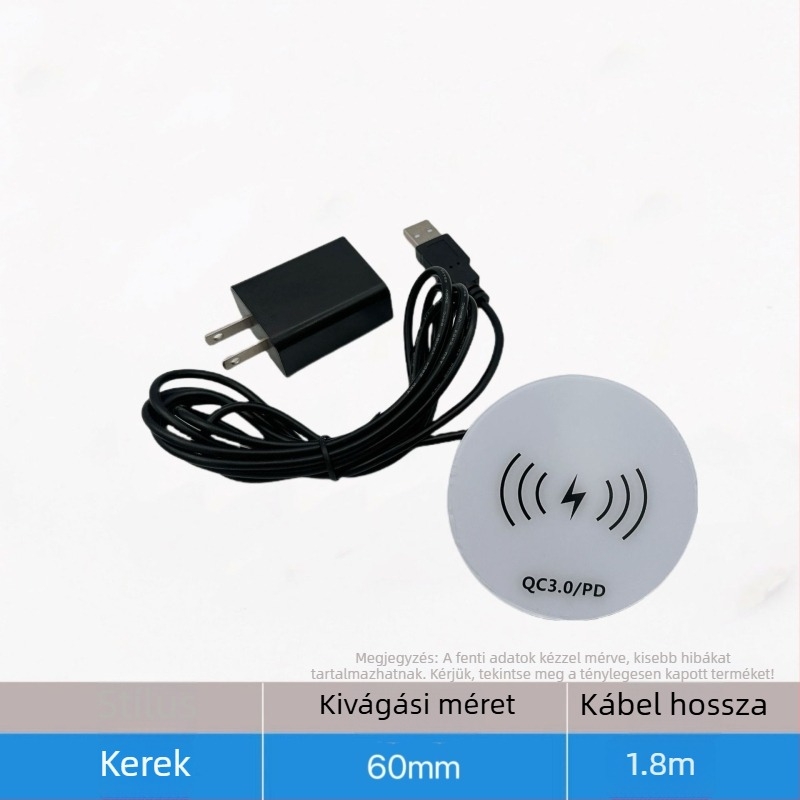 Beépített vezeték nélküli töltővel rendelkező intelligens bútor asztalhoz, kanapéhoz és éjjeliszekrényhez – multifunkcionális iroda- és szállodai bútor