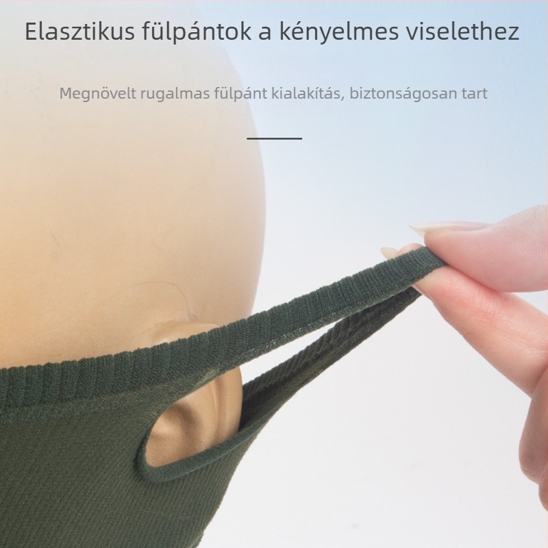 Szélálló, meleg kerékpáros maszk, uniszex, seamless sisakmaszk, lélegző nyakmelegítő, hideg elleni védelem és arcvédelme