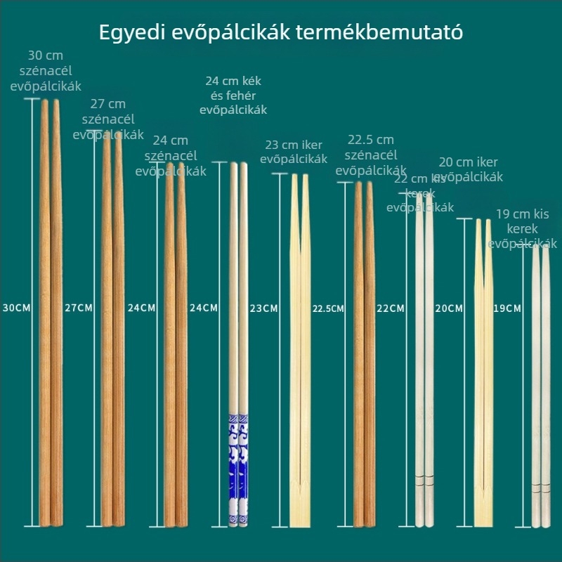 Egyszer használható bambusz evőpálcikák vastag Kraft papír csomagolásban, négyoldalas záródással, éttermeknek és hot pot kiszállításra