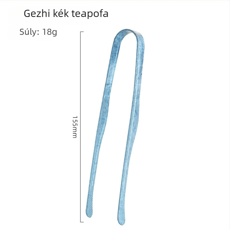 Tiszta titán teakelip Kung-Fu tea ceremóniához, vastagabb teáscsésze klip, titánból készült tea-kiegészítők, jégvirág kristályosított csipesszel, csúszásmentes klip