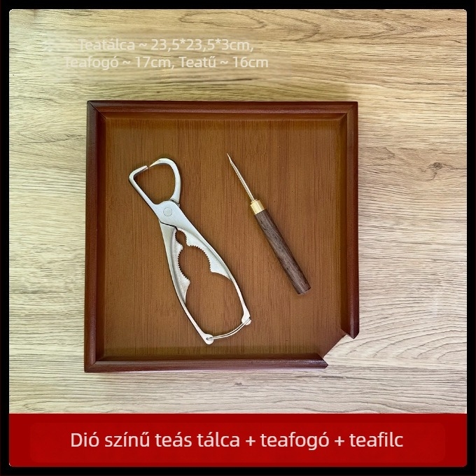 Teafogó fogó, teás kés, teakegyed nyitó, 304 rozsdamentes acél teakeksz nyitó eszköz, Pu'er teára, speciális teklip, tartós