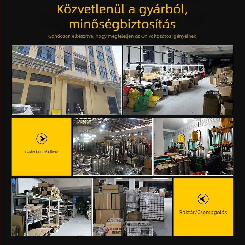 Rozsdamentes acélból készült kör alakú tál mélyített és vastagított profilú, elektroplátolt felülettel, nyugati stílusú vacsora tál otthoni használatra