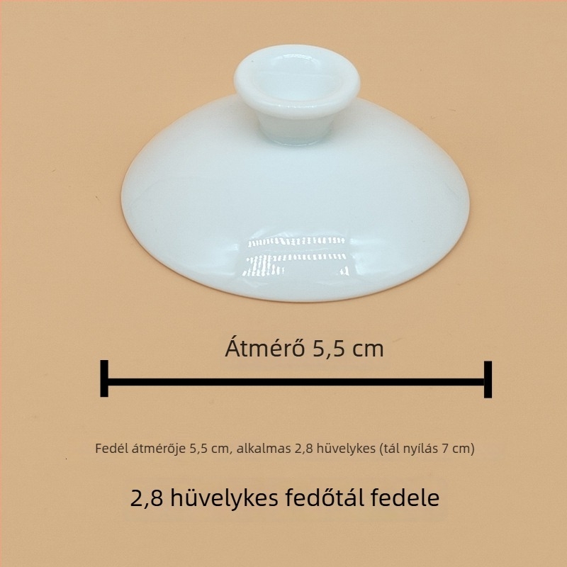 Fehér porcelán Kung Fu teázsset nagy fedeles tálca – kerámia háromrészes teás tál otthoni használatra