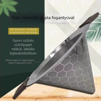Kónikus teafilter tealevél-szűrővel és kávé szűrő hálóval, új kínai stílusú tea-víz elválasztás, nagy kapacitás otthoni Gongfu tea