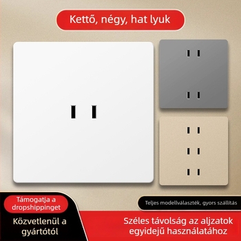 86-os típusú rejtett falialjzat-panel, 2/4/6 aljzattal