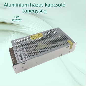 AC220-tól 12V DC-re kapcsolóüzemű tápegység központi felügyelettel LED fénydobozhoz, 5A/10A/20A