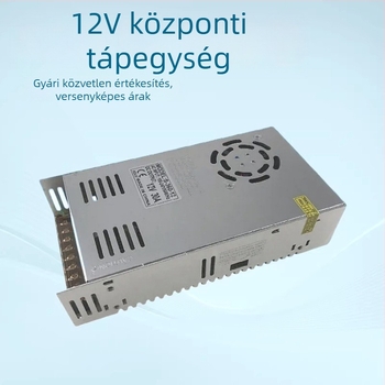 AC220-tól 12V DC-re kapcsolóüzemű tápegység központi felügyelettel LED fénydobozhoz, 5A/10A/20A