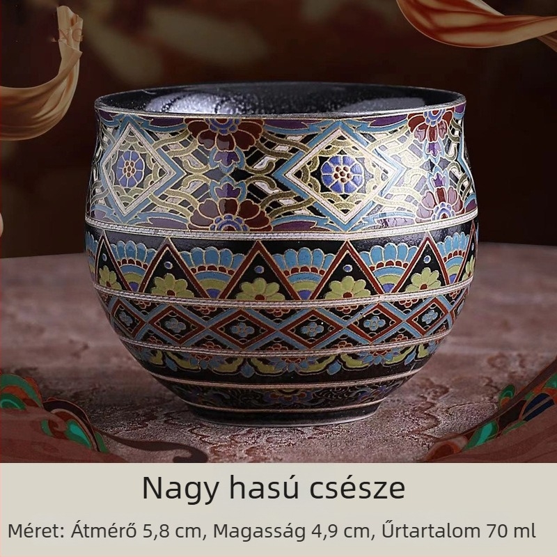 Személyes használatra szánt teáscsésze — egy darab, magas minőségű kerámia, kínai stílus