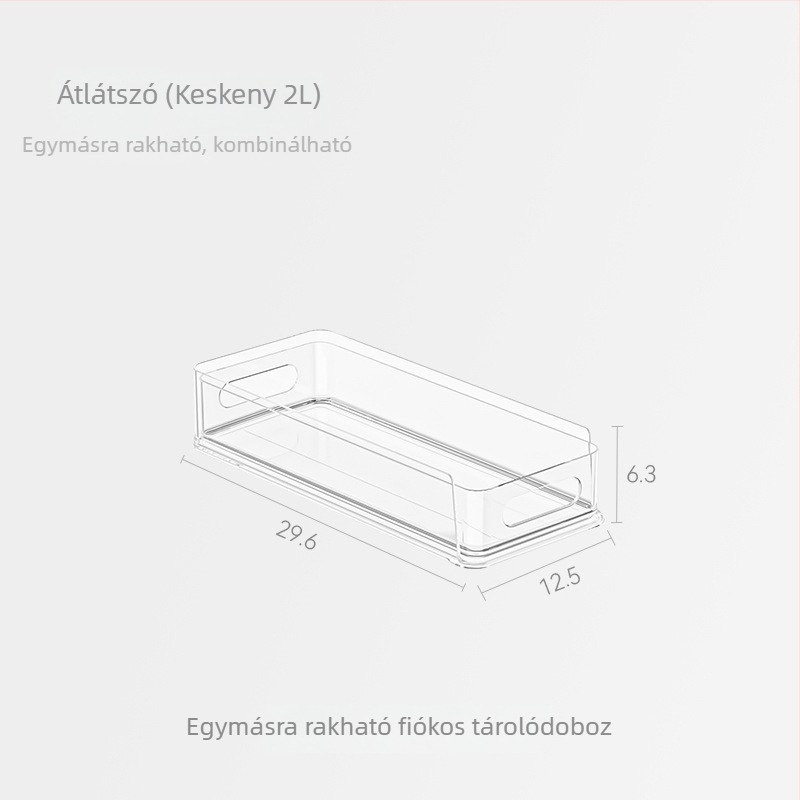Átlátszó asztali irattartó és irodai kellékek szervezője, fiókos és egymásra tehető