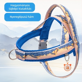 Beile nyereg-stílusú kutyahám nagytestű kutyáknak, poliészter, szakadás- és kopásálló