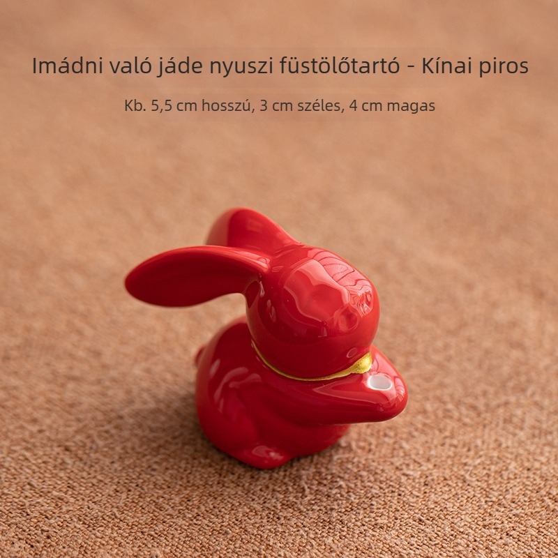 Kerámiából készült illatosító rudak tartója, teaszeremónia kiegészítője