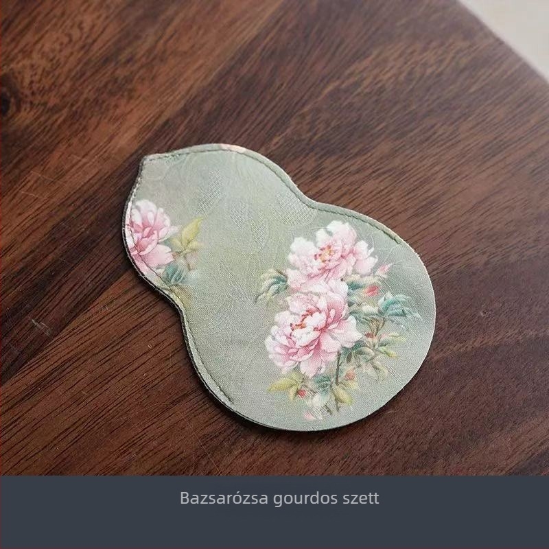 Kínai stílusú bojtos teás olló rozsdamentes acélból – teaceremónia kiegészítők