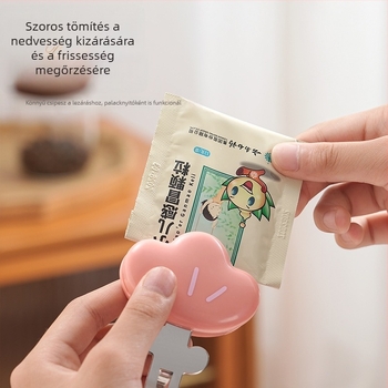 Többfunkciós mágneses üvegnyitó, hordozható hűtőmágnes és nassolnivaló lezáró klipsz