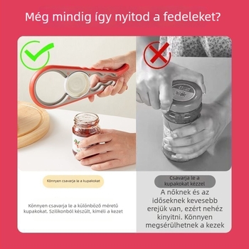 Konyhai négy az egyben konzerv- és üvegnyitó