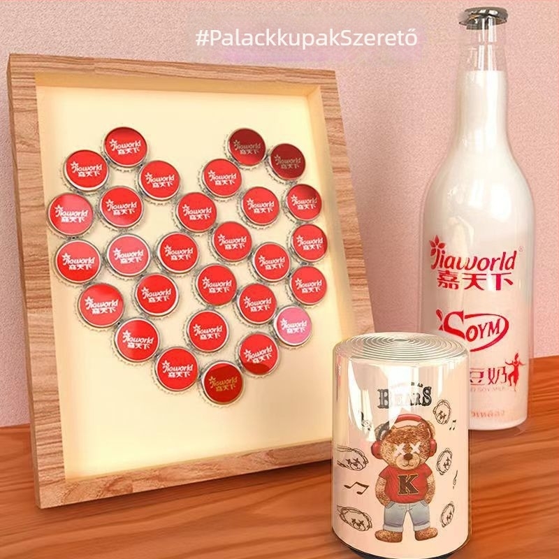 Teddy maci sörösüvegnyitó, nyomó típusú, nyom nélkül, automatikus, személyre szabott kreatív dizájn