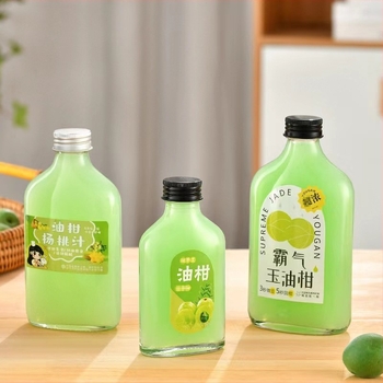 500 ml Yangmei gyümölcsvin üres, zárt üveg, logónyomtatás elérhető
