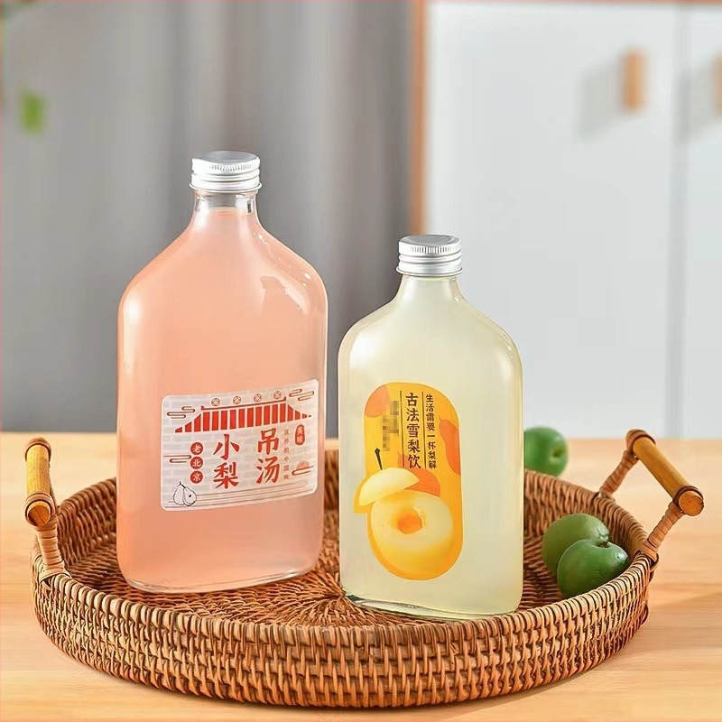 500 ml Yangmei gyümölcsvin üres, zárt üveg, logónyomtatás elérhető