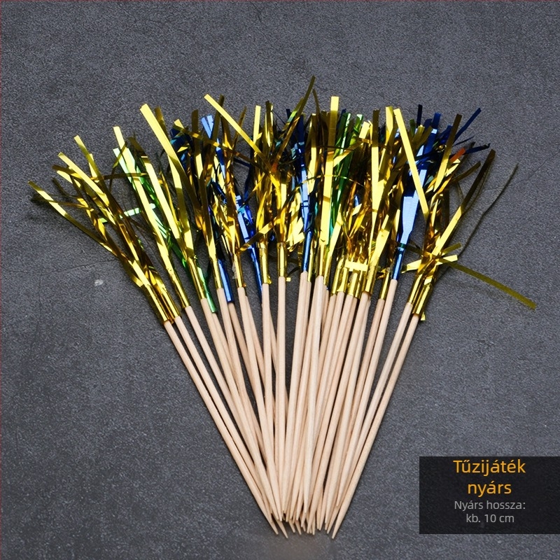 Virágmintás mini papír esernyők koktélok és gyümölcsök díszítéséhez, egyszer használatos