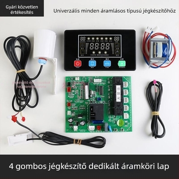 Universális vezérlőpanel jégkészítőhöz, nagy kijelzővel